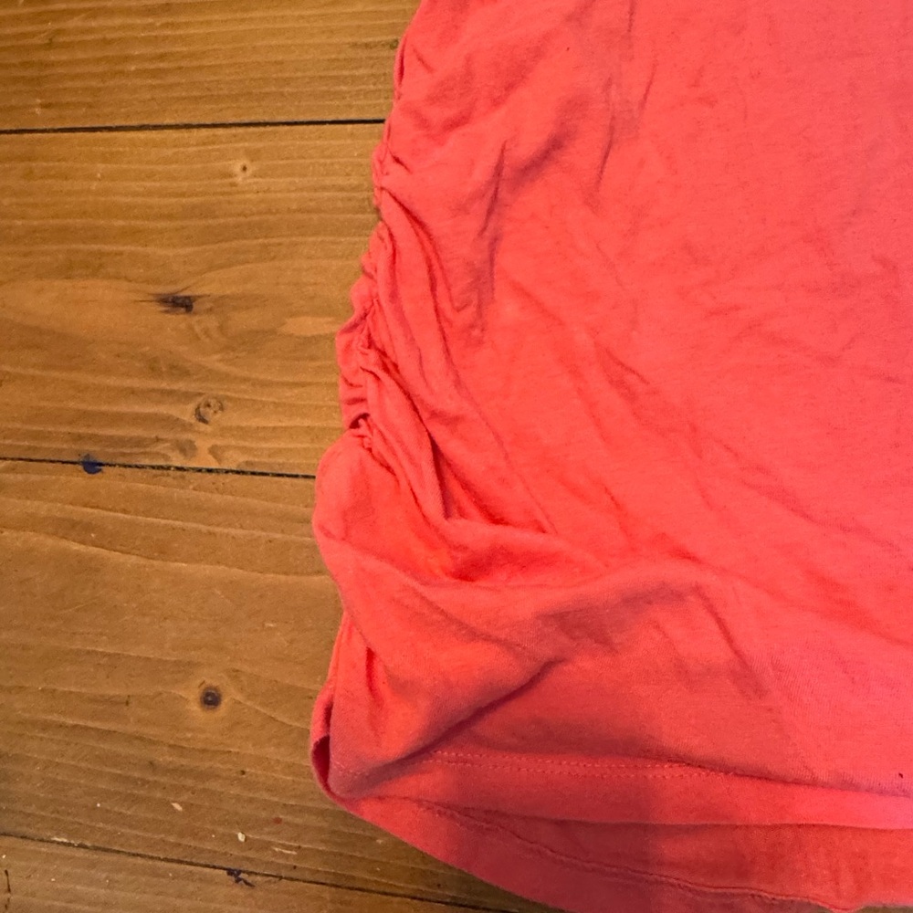 Isabel Maternity by Ingrid & Isabel Coral Short Sleeve Tee - Picture 7 of 10